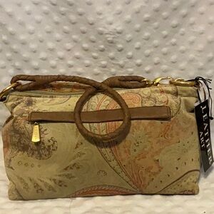 Paradox Leather Art Shoulder Bag NWT